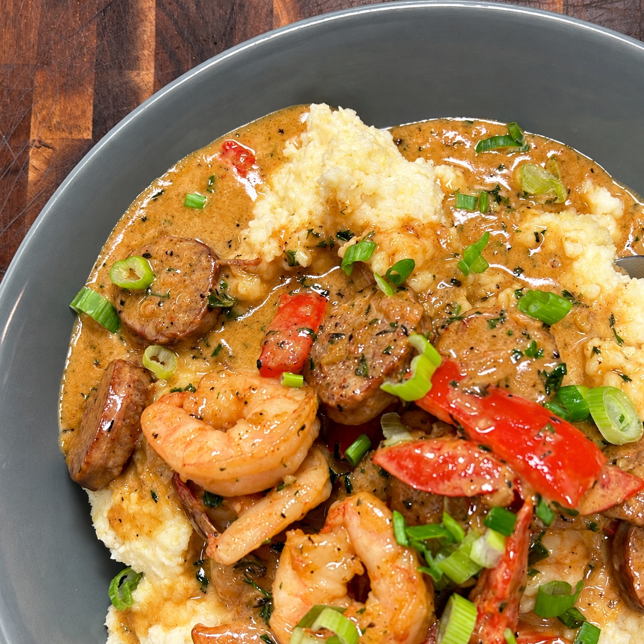 Village Corner Shrimp & Grits